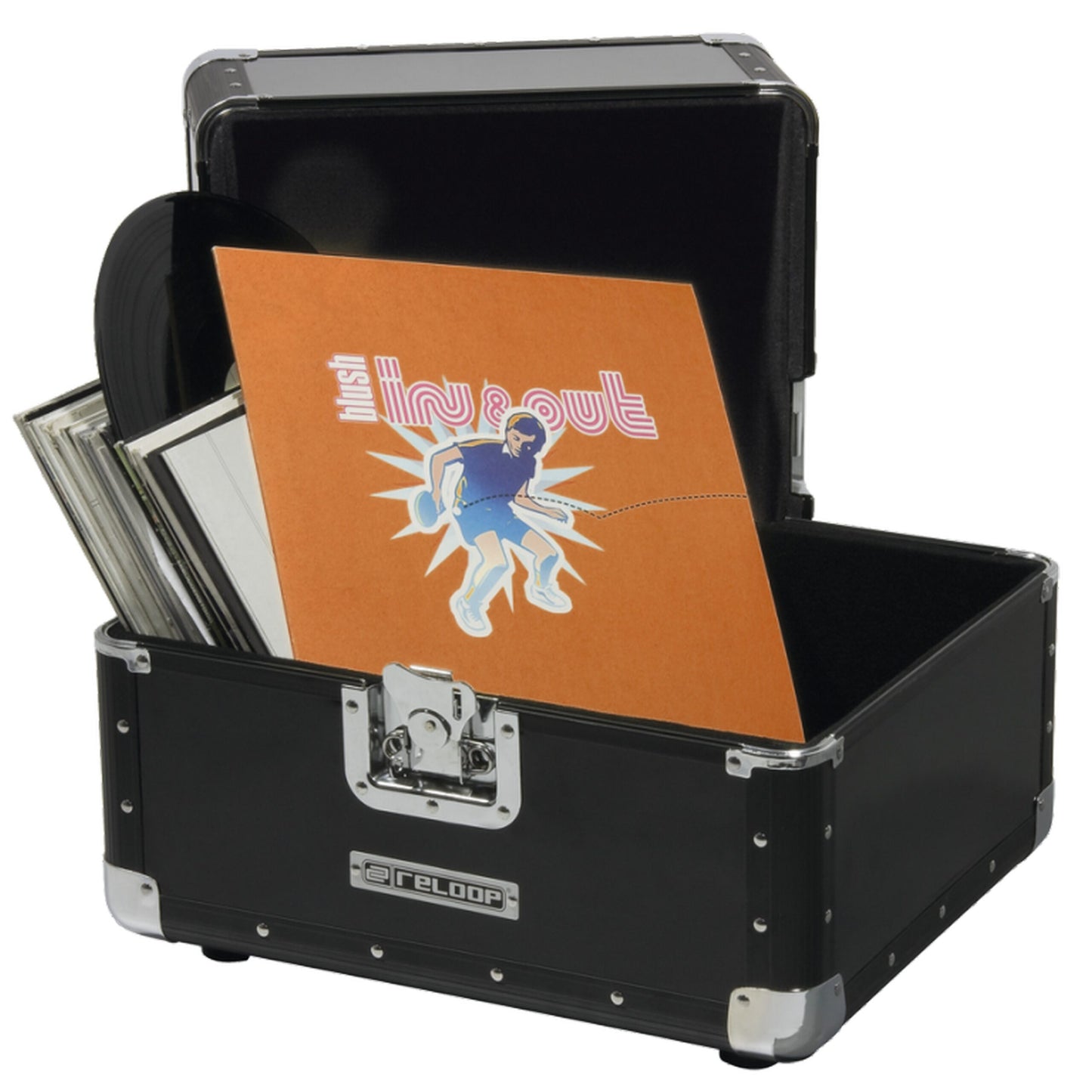 Reloop Record Trolley Case For 120 Reocords(Reloop Record Trolley Case For 120 Reocords)