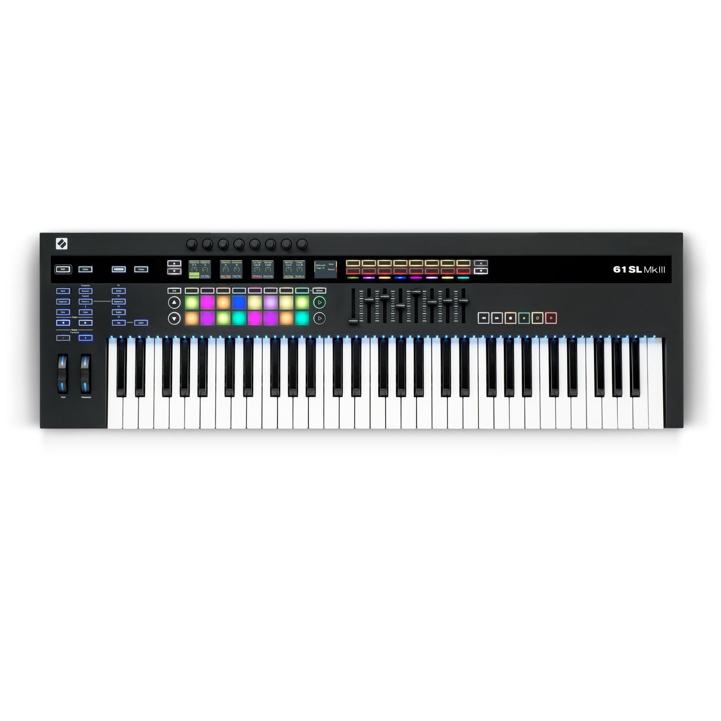 Novation 61SL MkIII 61-Key Keyboard Controller(Novation 61sl Mkiii 61 Key Keyboard Controller)