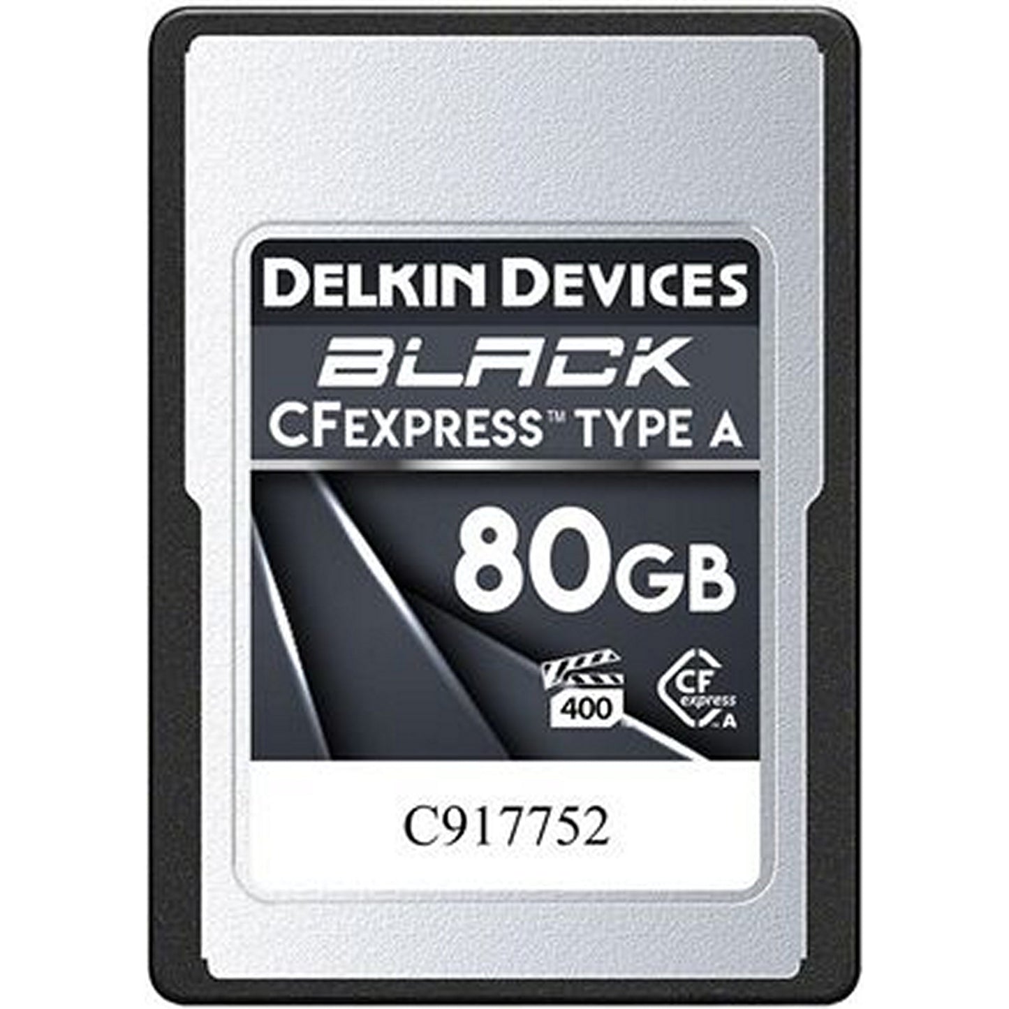 Delkin Devices BLACK CFexpress Type A Memory Card, 80GB(Delkin Devices Black Cfexpress Type A Memory Card 80gb)