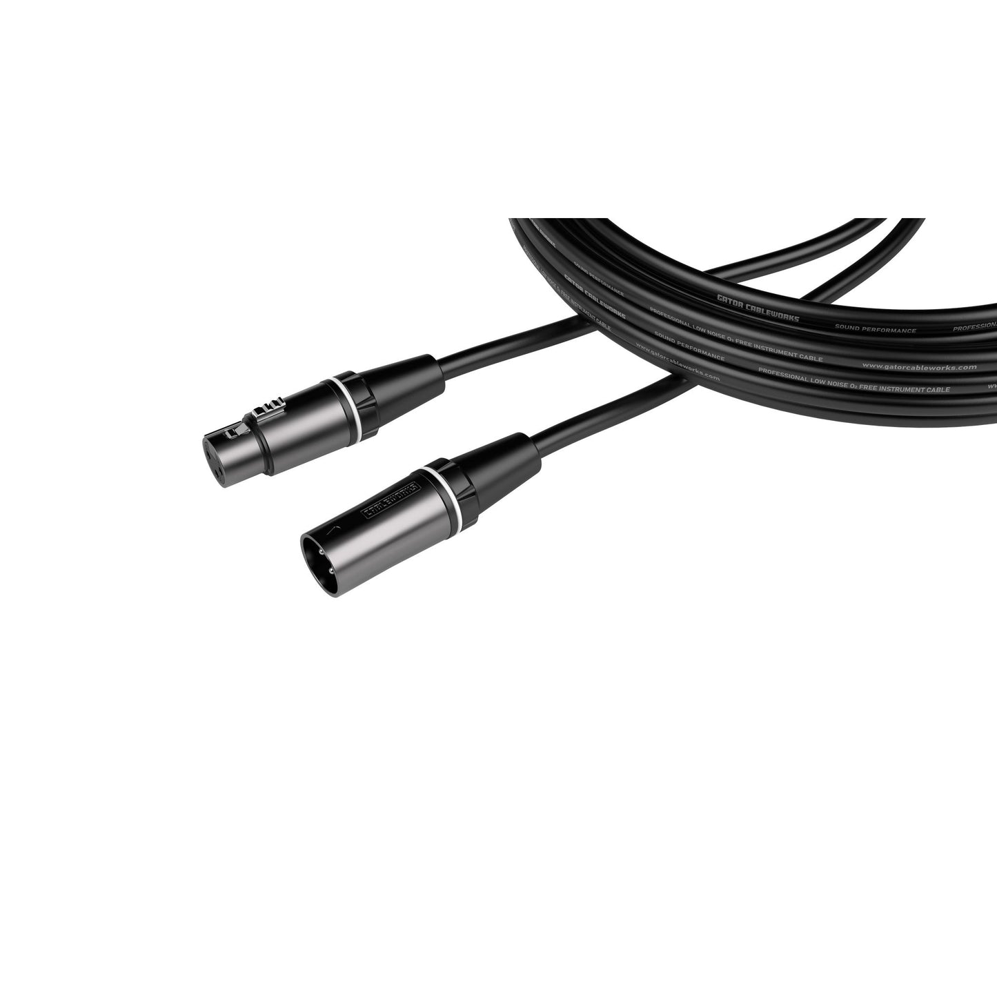 Gator Composer Series XLR Microphone Cable, 20-Foot(Gator Cbw Cpsrxlr Cble 20 Composer Series Xlr Microphone Cable 20 Foot)
