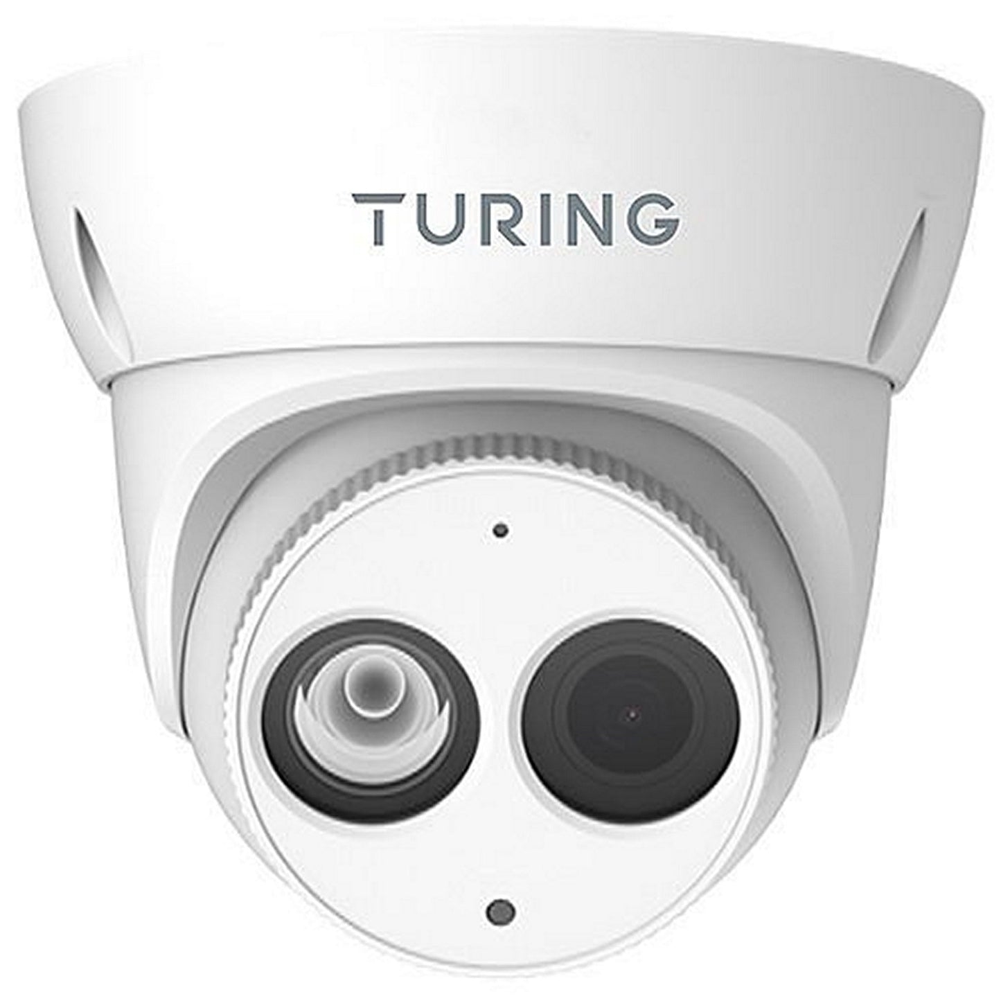 Turing Video TI-NED044 4MP IR Turret IP Camera, White(Turing Video Ti Ned044 4mp Ir Turret Ip Camera White)