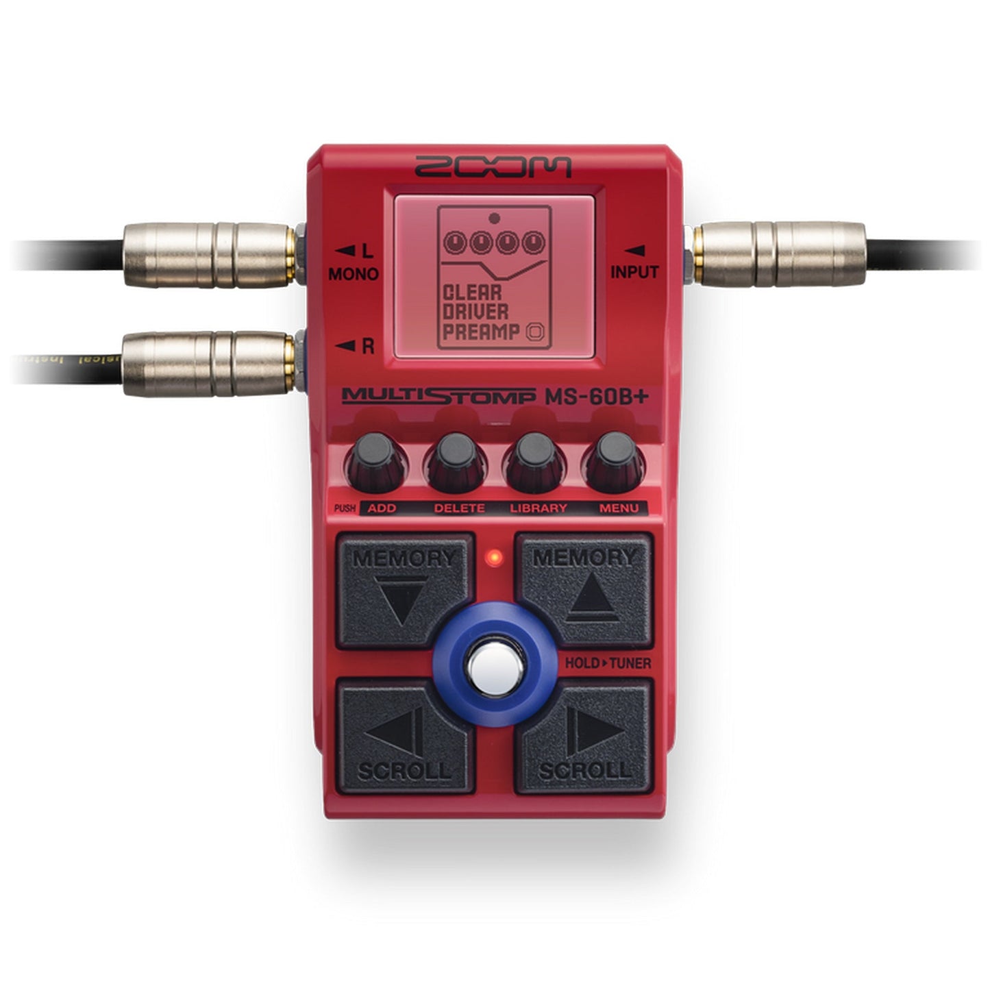 Zoom MS-60B+ MultiStomp Bass Effects Pedal(Zoom Ms 60b Multistomp Bass Effects Pedal)