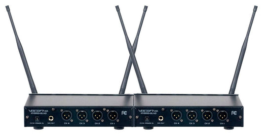 VocoPro MIB-QUAD-8C 8-Channel Wireless Handheld/Headset/Lapel Microphone System(Vocopro Mib Quad 8c 8 Channel Wireless Handheld Headset Lapel Microphone System)