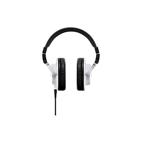 Yamaha HPH-MT5W Over Ear Closed Back Studio Monitor Headphones White(Yamaha Hph Mt5w Over Ear Closed Back Studio Monitor Headphones White)