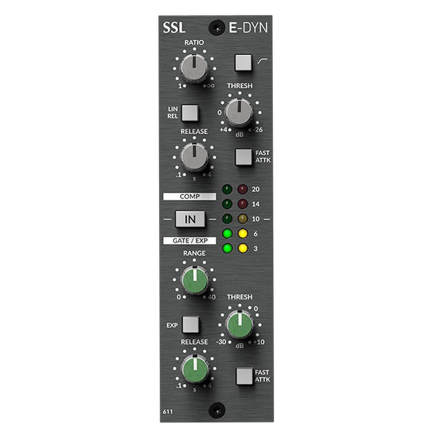 Solid State Logic E Dynamics MK2 Module For 500-Series(Solid State Logic E Dynamics Mk2 Module For 500 Series)