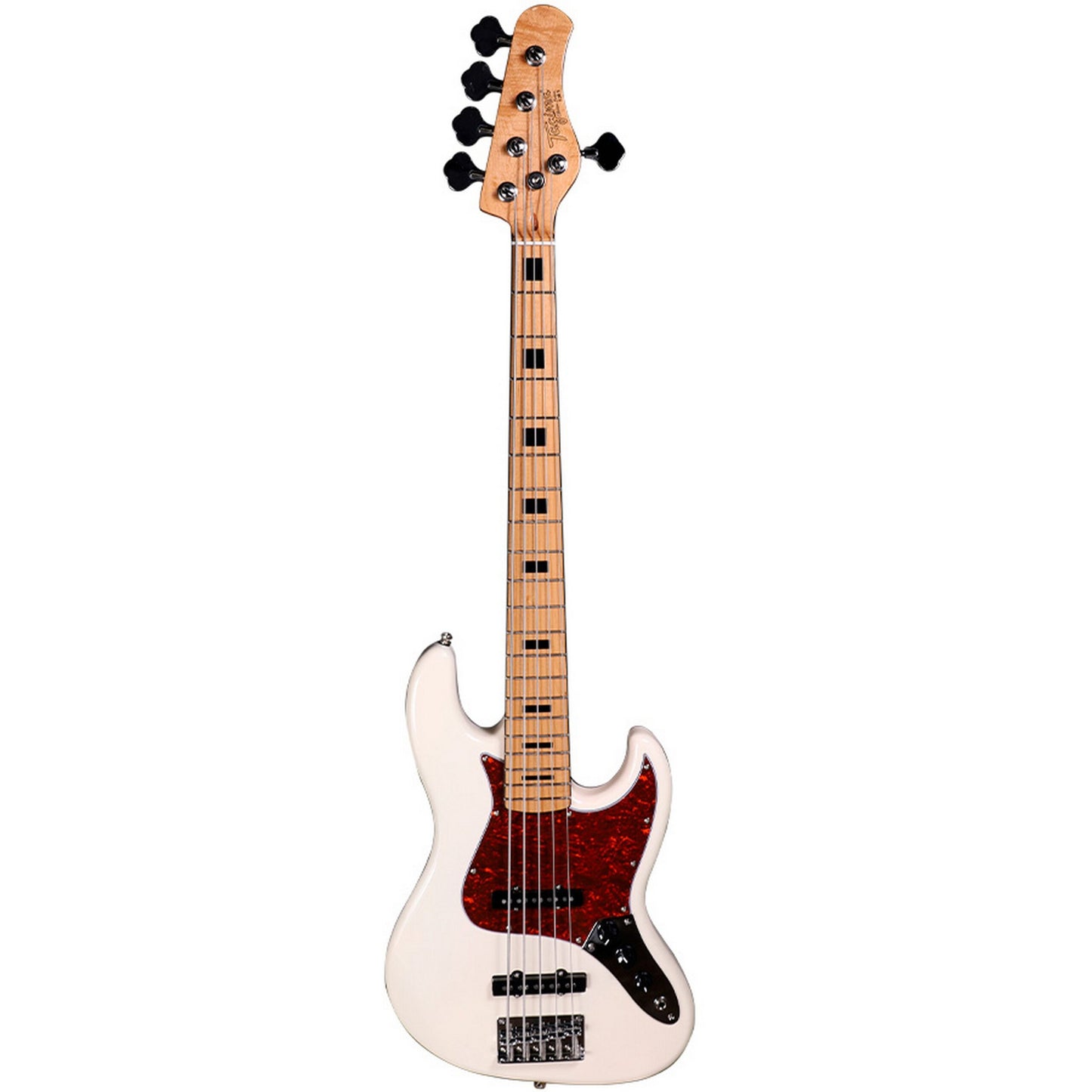 Tagima TJB 5 String J Style Bass Guitar, Olympic White(Tagima Tjb 5 Owh Lf Tt Tjb Series 5 String J Style Bass Guitar Olympic White)