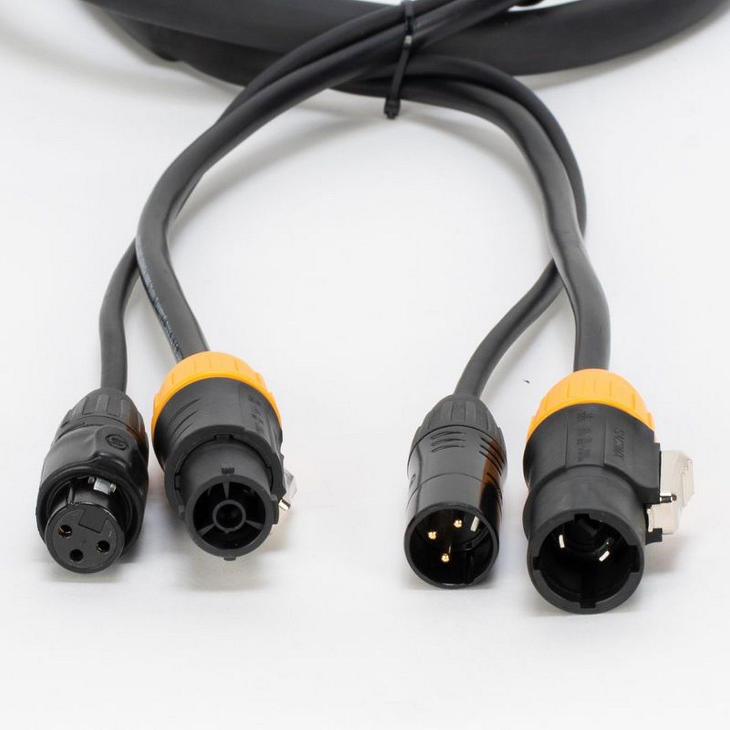 Accu Cable AC3PTRUE25 25-Foot Female To Male 3-Pin DMX/Locking Power Link Cable(Adj Ac3ptrue25 25 Foot Female To Male 3 Pin Dmx Locking Power Link Cable)