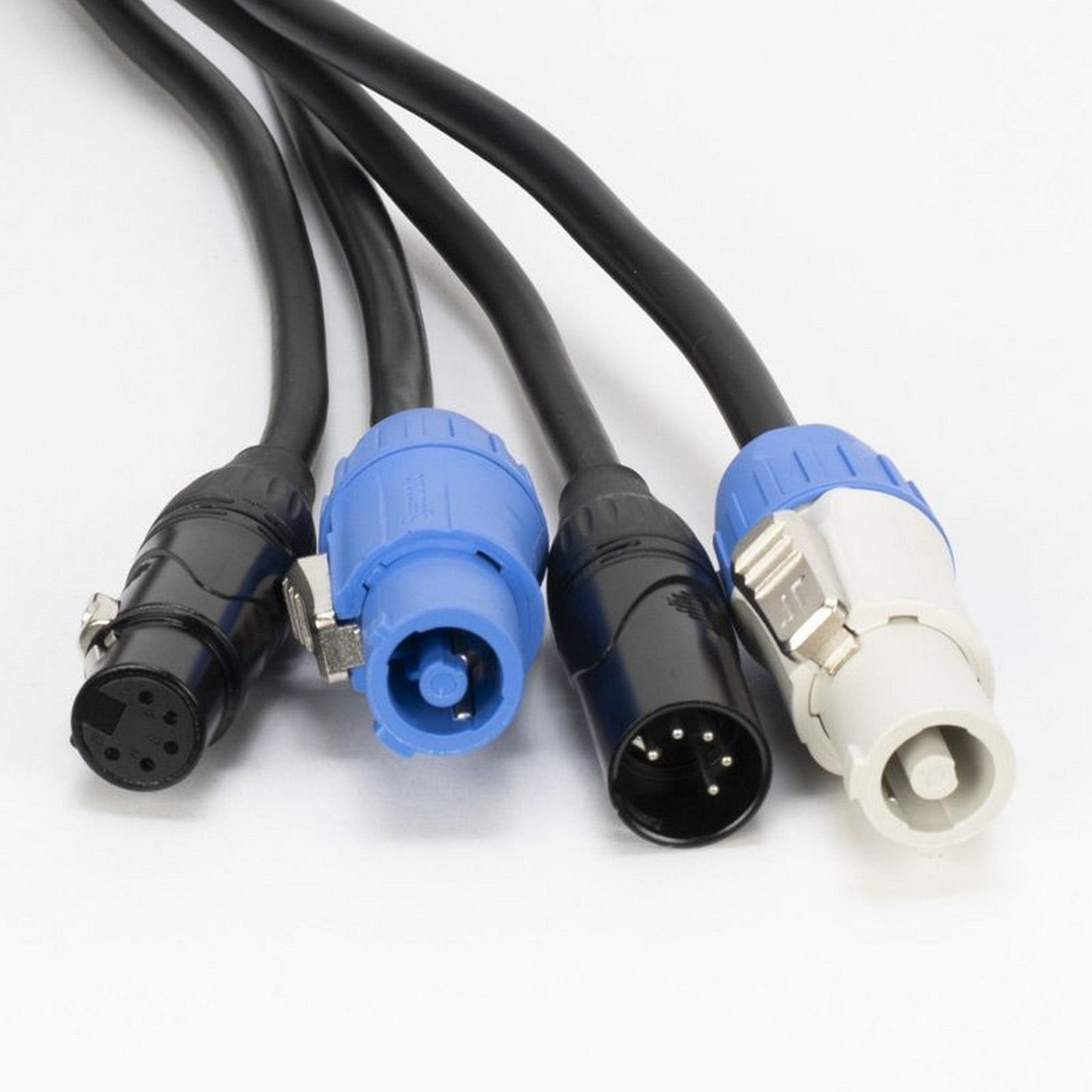 Accu Cable AC5PPCON6 5-Pin DMX Locking Power Link Combo Cable, 6-Feet(Accu Cable Ac5ppcon6 5 Pin Dmx Locking Power Link Combo Cable 6 Feet)