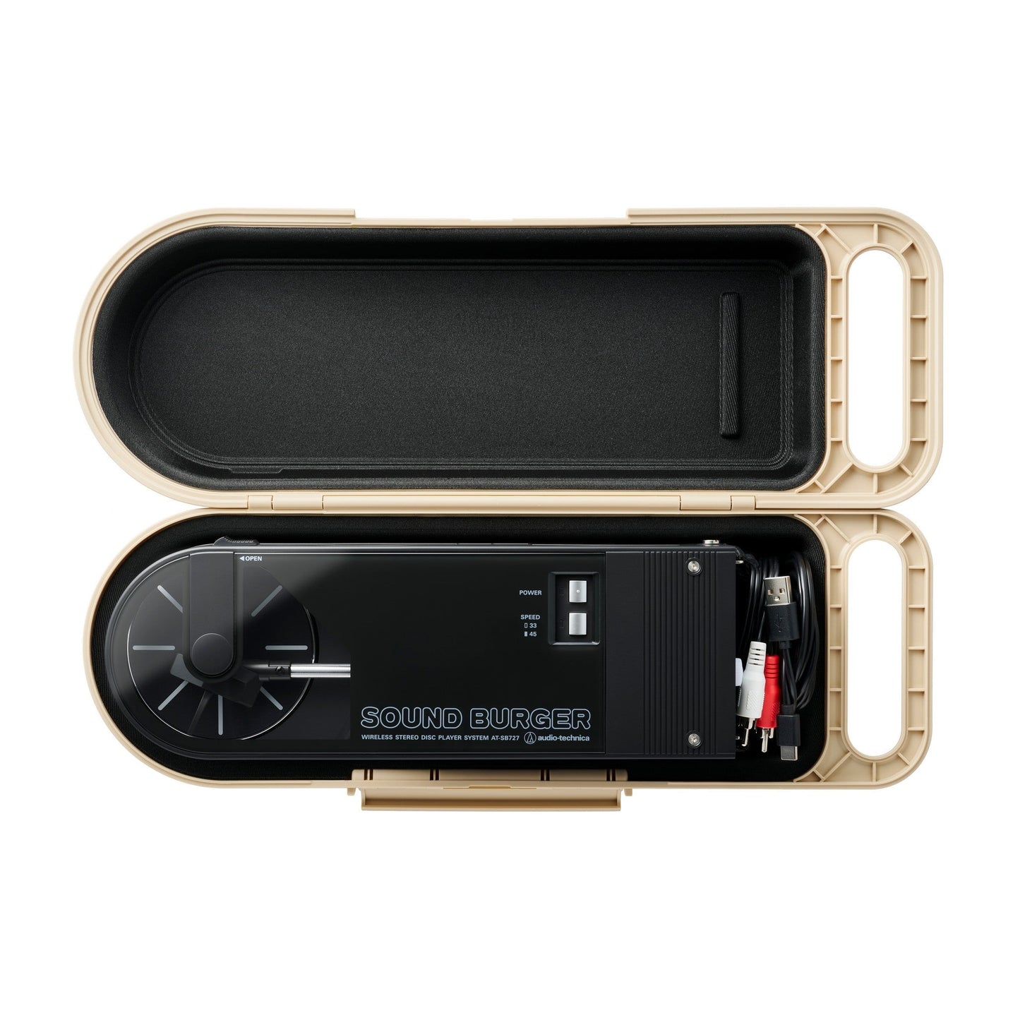 Audio-Technica AT-SBC1 Sound Burger Storage Case(Audio Technica At Sbc1 Sound Burger Storage Case)