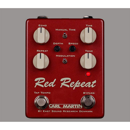 Carl Martin Red Repeat Guitar Pedal(Carl Martin Red Repeat Guitar Pedal)