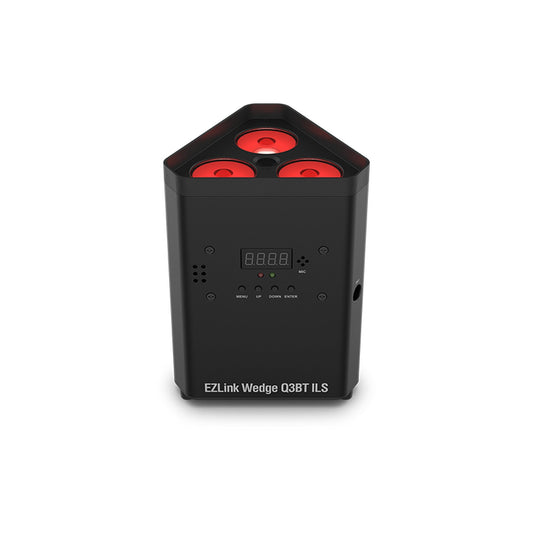 Chauvet DJ EZlink Wedge Q3BT ILS Battery Powered Quad Color Bluetooth RGBA LED Wash Light(Chauvet Dj Ezlink Wedge Q3bt Ils Battery Powered Quad Color Bluetooth Rgba Led Wash Light)