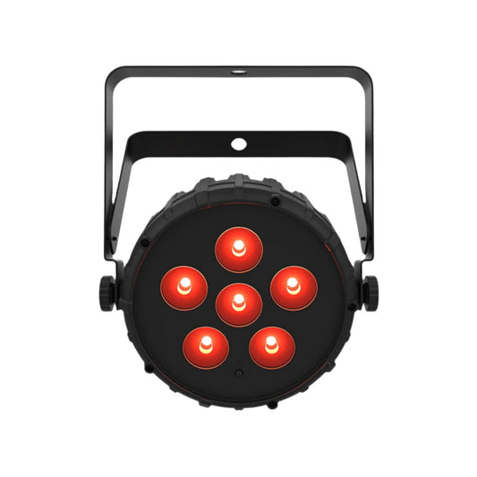 Chauvet DJ SlimPAR T6BT Low-Profile 6 Tri-Color RGB Bluetooth LED Washlight(Chauvet Dj Slimpar T6bt Low Profile 6 Tri Color Rgb Bluetooth Led Washlight)