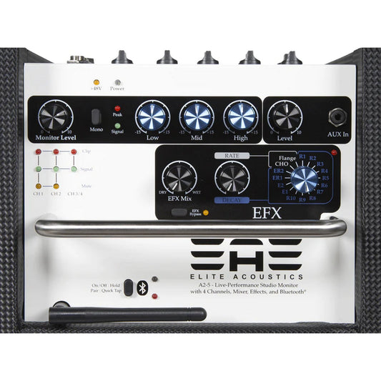 Elite Acoustics A2-5U 4-Channel Acoustic Guitar Amplifier/Mini PA System(Elite Acoustics A2 5u 4 Channel Acoustic Guitar Amplifier Mini Pa System)