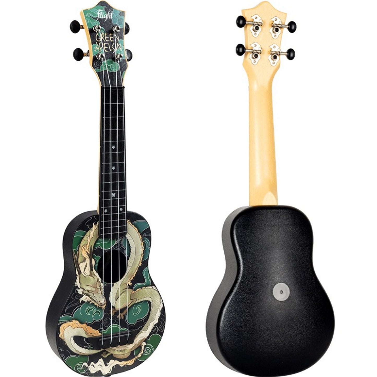 Flight TUS Jade Dragon Soprano Travel Ukulele(Flight Tus Jade Dragon Soprano Travel Ukulele)