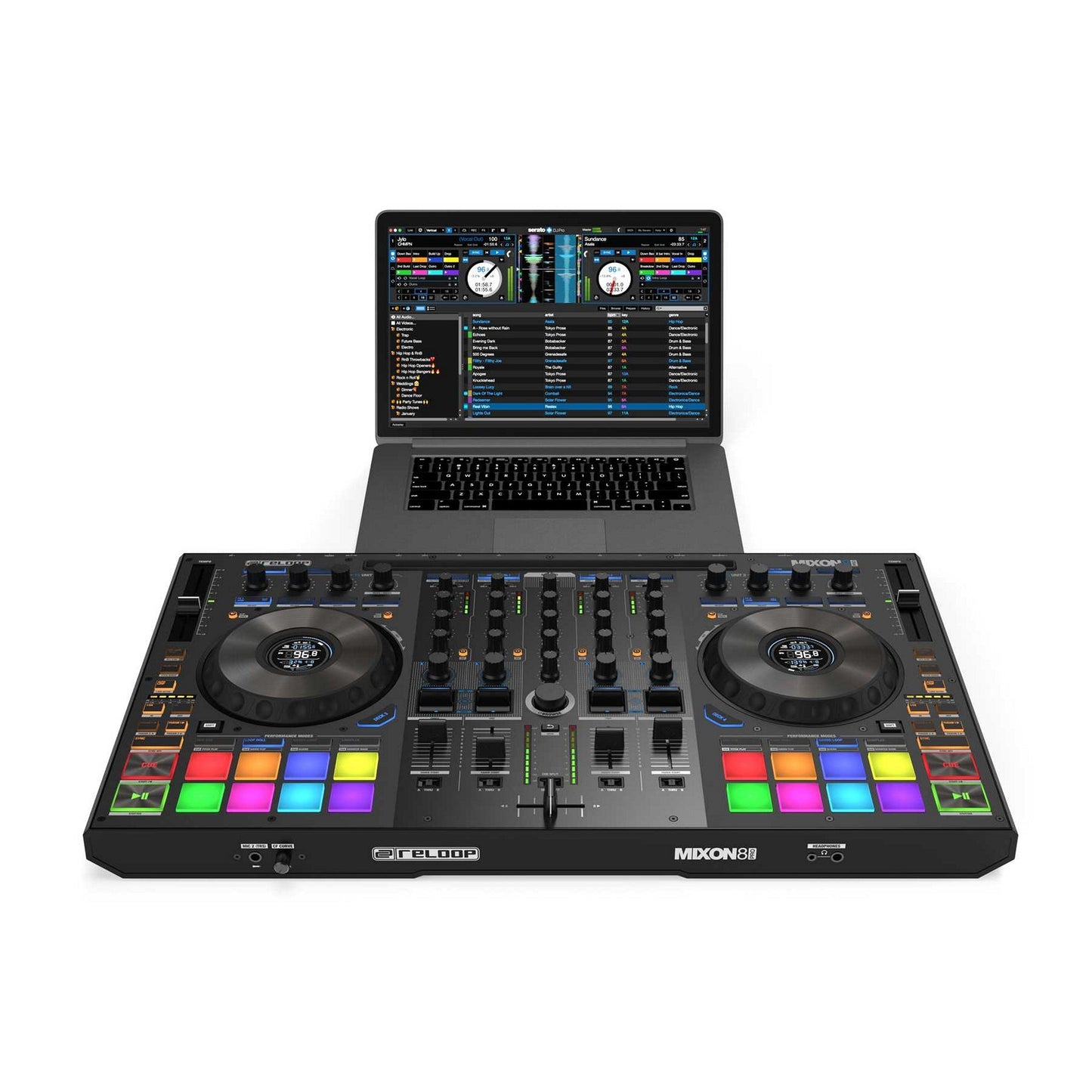 Reloop Mixon 8 Pro 4-Channel Professional Hybrid DJ Controller For Serato DJ Pro (Used)(Reloop Mixon 8 Pro 4 Channel Professional Hybrid Dj Controller For Serato Dj Pro Used 1)