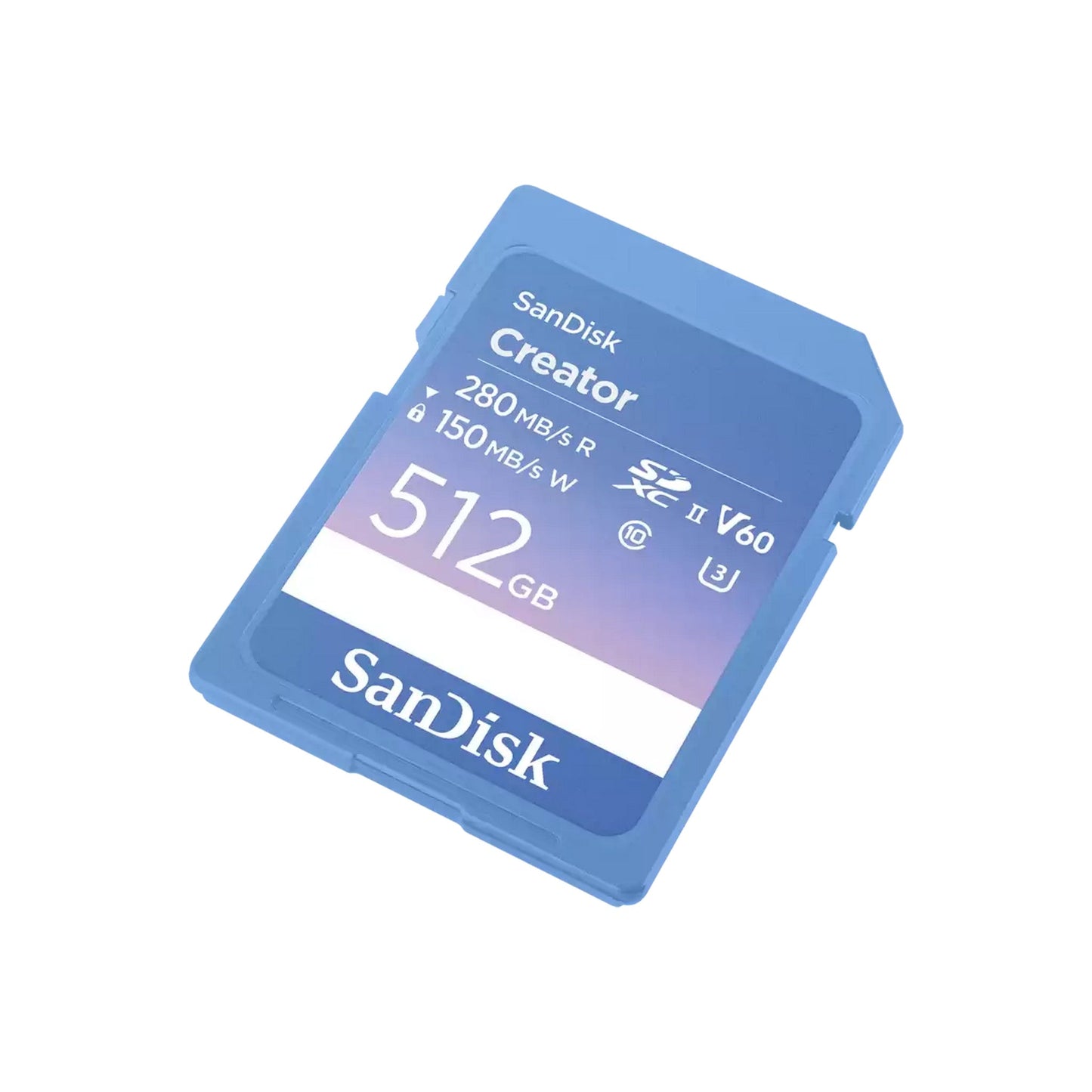 SanDisk Creator SD UHS-II Card, 512GB(Sandisk Creator Sd Uhs Ii Card 512gb)