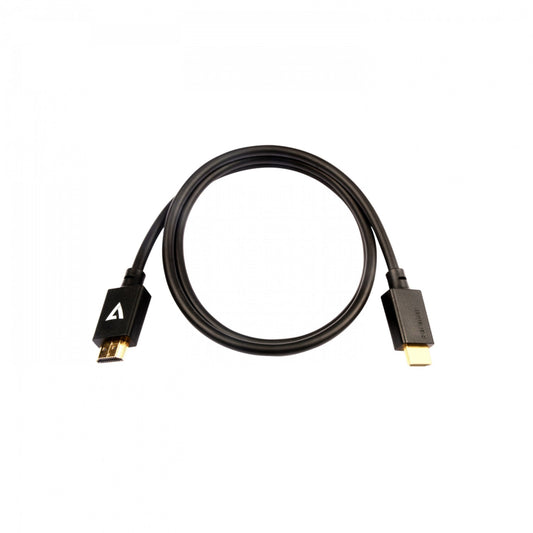 V7 V7HDMIPRO-1M-BLK 48 Gbps 8K UHD HDMI 2.1 Cable, 3.3-Foot, Black(V7 V7hdmipro 1m Blk 48 Gbps 8k Uhd Hdmi 2 1 Cable 3 3 Foot Black)