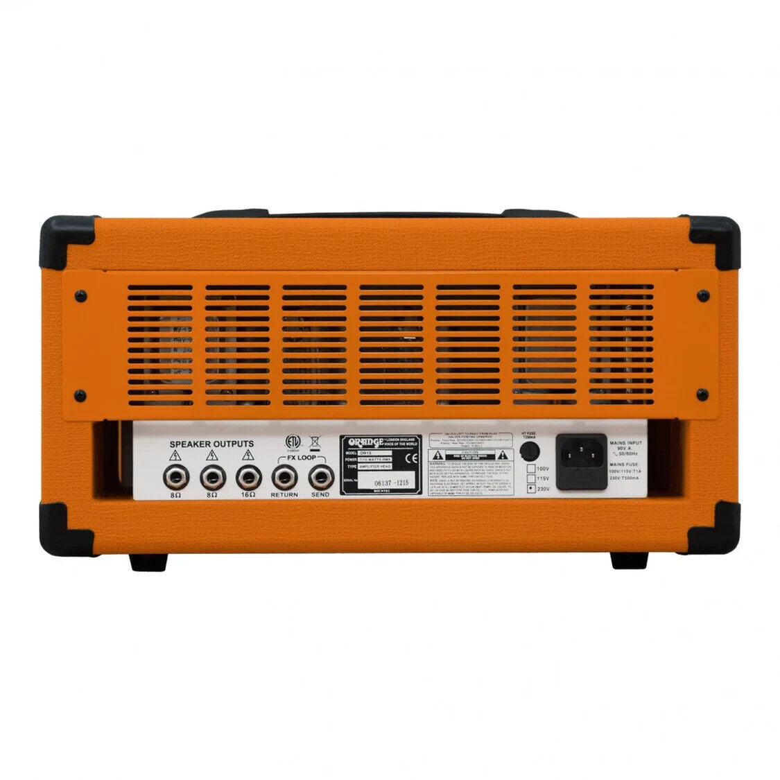 Orange OR15H 15/7 Watt Single Channel 3 Band Compact Tube Head Amplifier (Used)(Orange Or15h 15 7 Watt Single Channel 3 Band Compact Tube Head Amplifier Used)