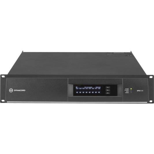 Dynacord IPX10:8 8 X 1250W Multi-Channel Installation DSP Class-D Amplifier(Dynacord Ipx108 8 X 1250w Multi Channel Installation Dsp Class D Amplifier)