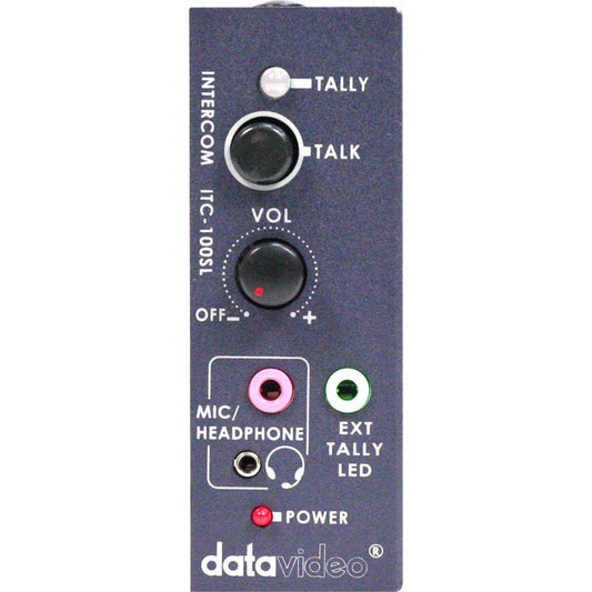 Datavideo ITC-100SL Beltpack For ITC-100/200(Datavideo Itc 100sl Beltpack For Itc 100 200)