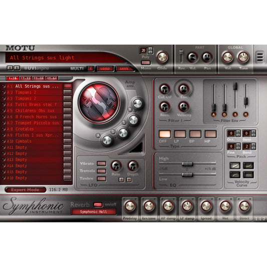 MOTU Symphonic Instrument Universal Orchestral Instrument(Motu Symphonic Instrument Universal Orchestral Instrument)