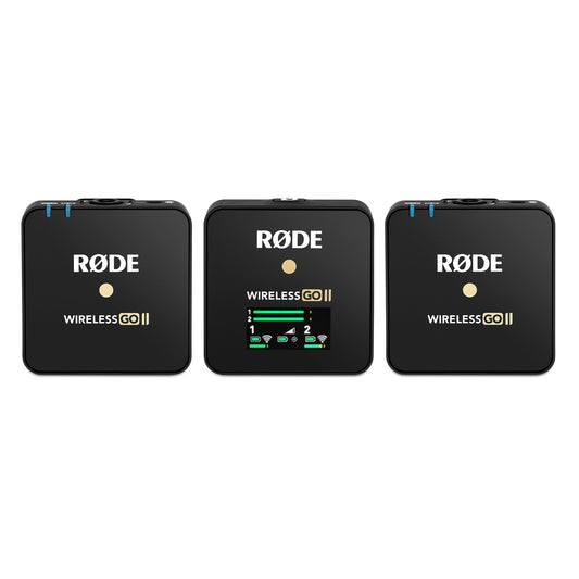 RODE Wireless GO II Dual Channel Wireless Microphone System(Rode Wireless Go Ii Dual Channel Wireless Microphone System)