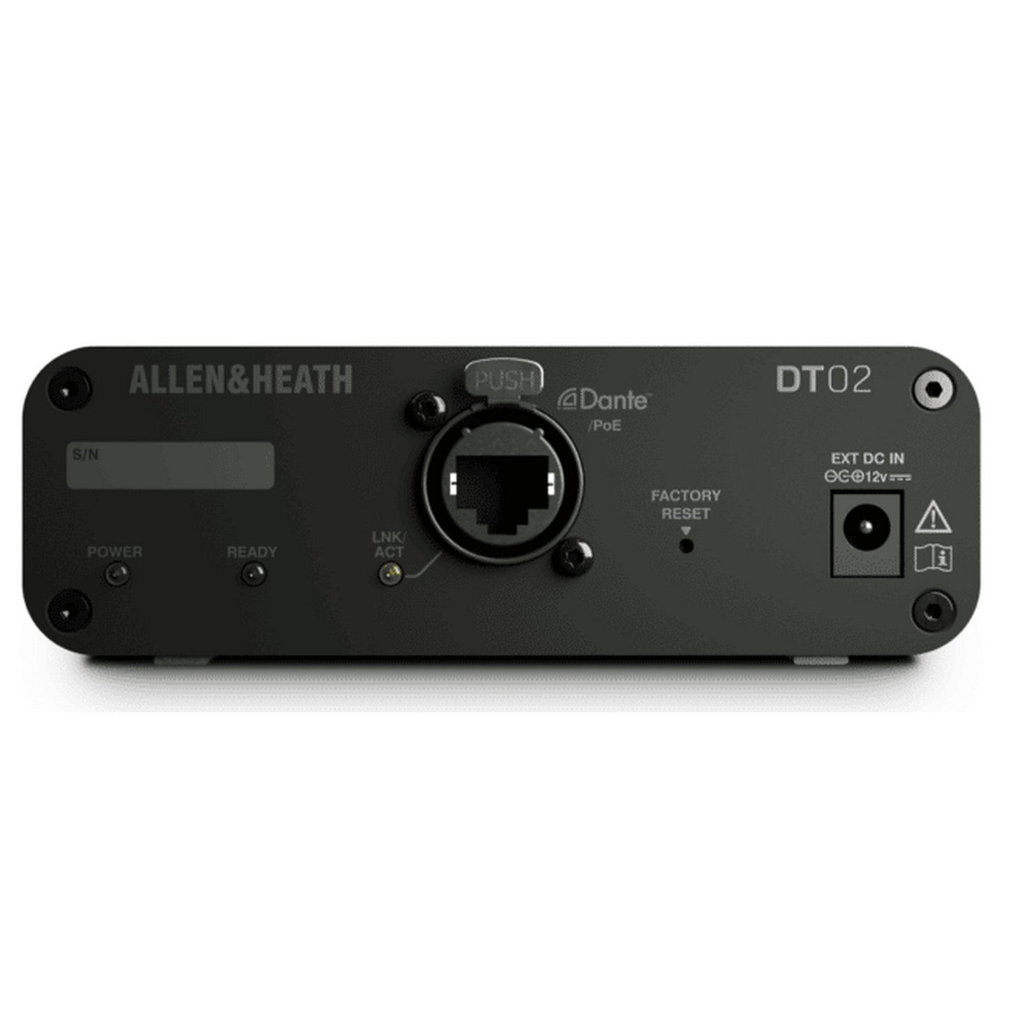Allen & Heath AH-DT-02-M Dante Output Interface, 2 Out, No Power Supply(Allen Heath Ah Dt 02 M Dante Output Interface 2 Out No Power Supply)