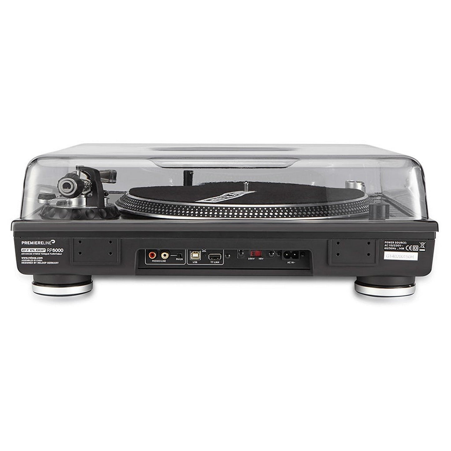 Decksaver Cover For Reloop RP8000 And RP7000, MKI And MKII(Decksaver Cover For Reloop Rp8000 And Rp7000 Mki And Mkii)