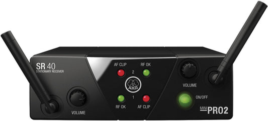 AKG MINI2MIX-US25AB WMS40 Mini Dual Band Vocal Instrument Wireless System(Akg Mini2mix Us25ab Wms40 Mini Dual Band Vocal Instrument Wireless System)
