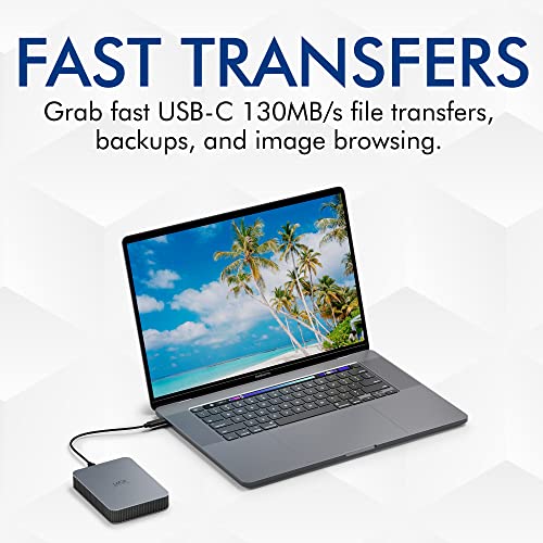 LaCie Mobile Drive Secure External HDD, 4TB(Lacie Stlr4000400 Mobile Drive Secure External Hdd 4tb)