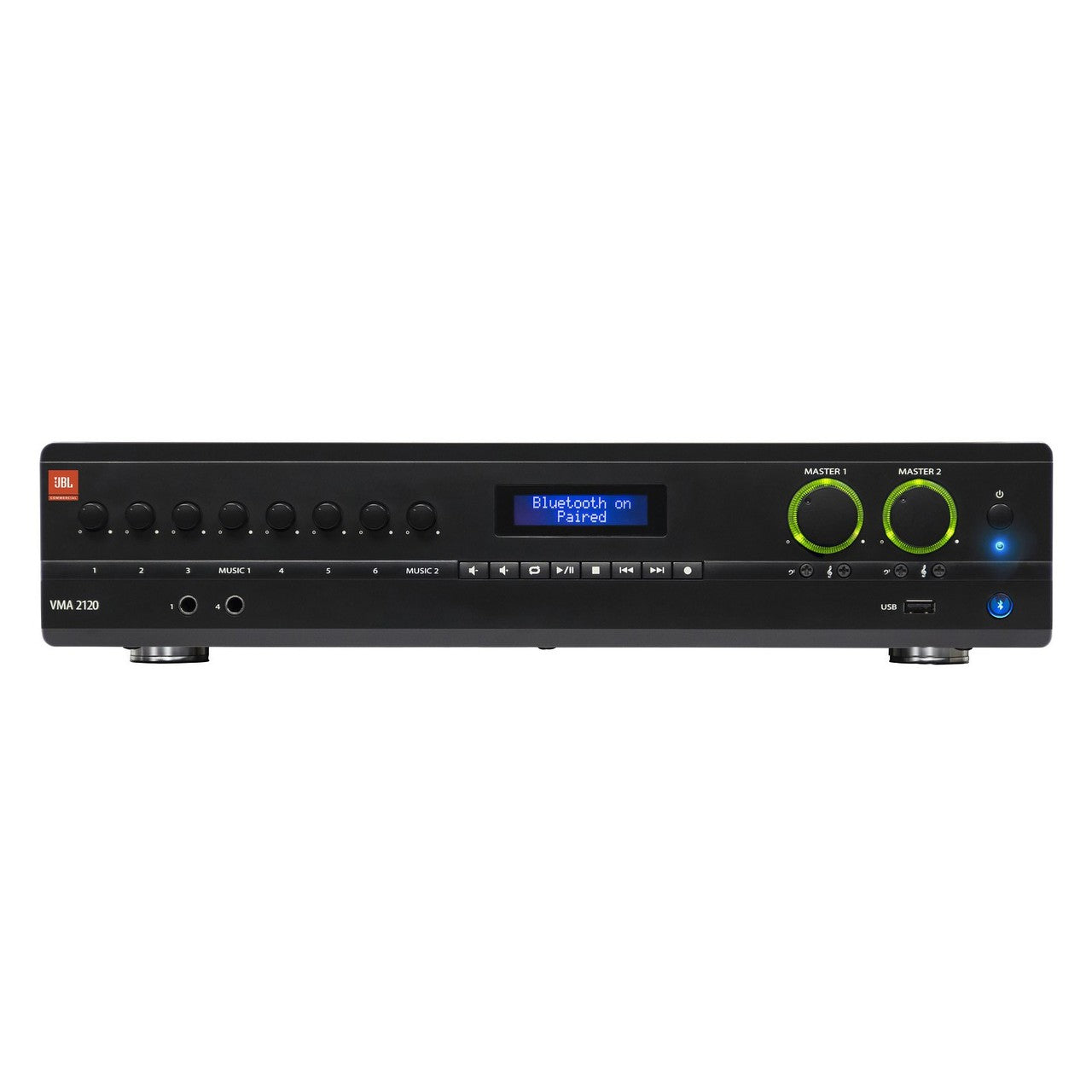 JBL VMA2120 120-Watt Channel Mixer/Amplifier With Bluetooth(Jbl Vma2120 120 Watt Channel Mixer Amplifier With Bluetooth)