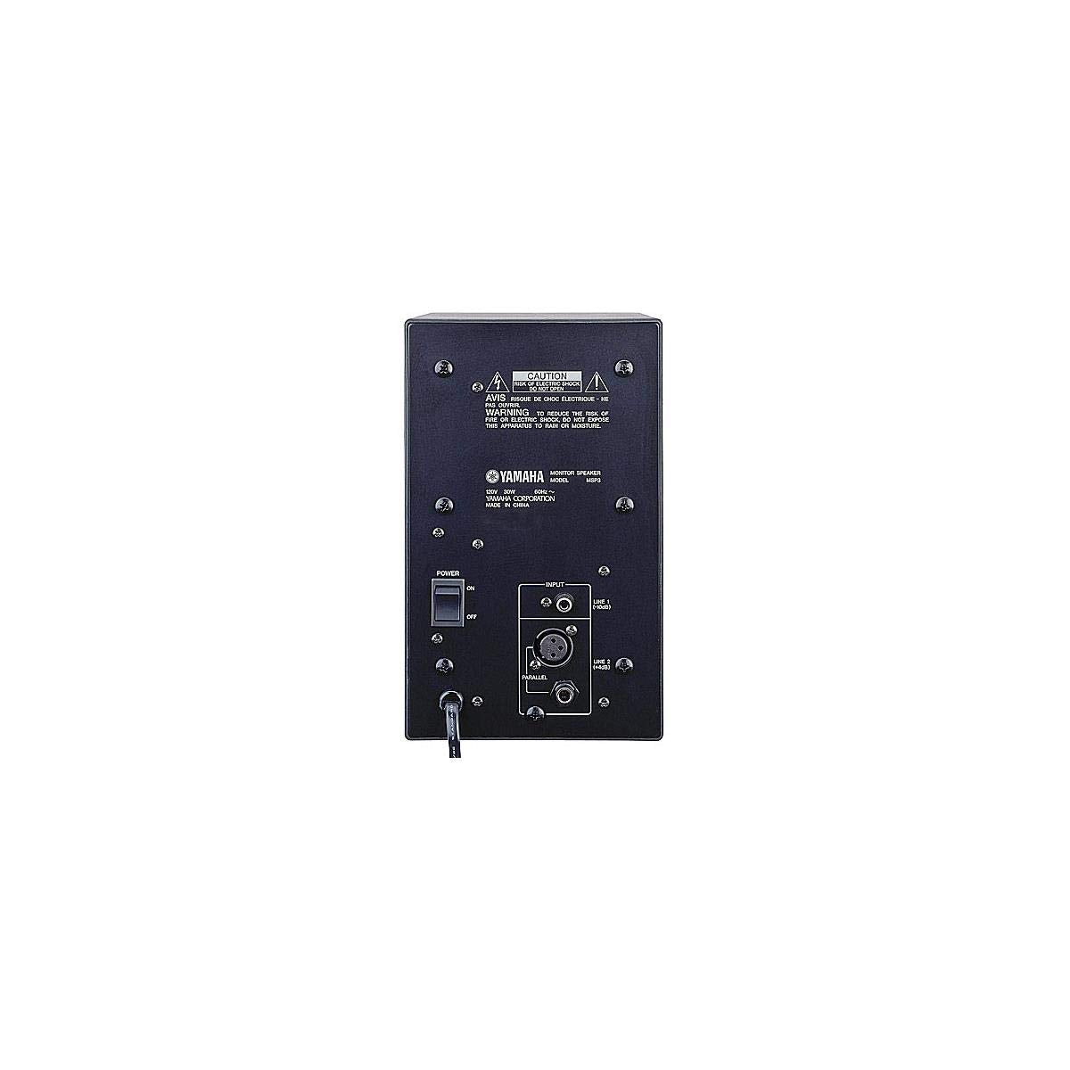 Yamaha MSP3A 2-Way Powered Monitor Speaker, Single Unit(Yamaha Msp3a 2 Way Powered Monitor Speaker Single Unit)