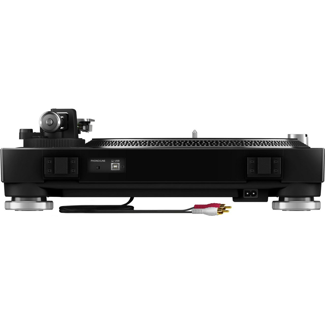 Pioneer PLX-500-K High Torque Direct Drive USB Turntable Black (Used)(Pioneer Plx 500 K High Torque Direct Drive Usb Turntable Black Used 1)