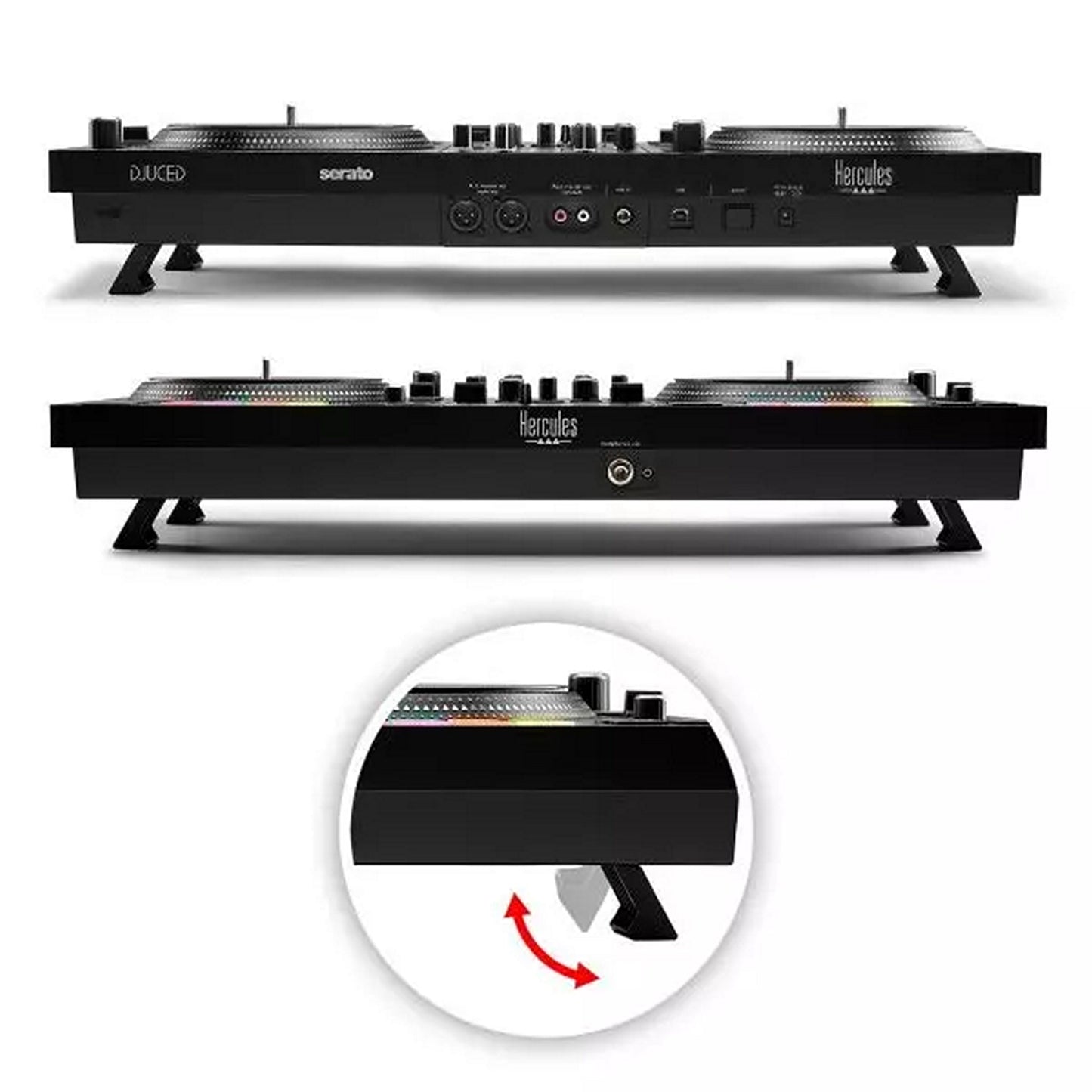 Hercules DJControl Inpulse T7 2-Channel DJ Controller For Serato And Djuced(Hercules Djcontrol Inpulse T7 2 Channel Dj Controller For Serato And Djuced)