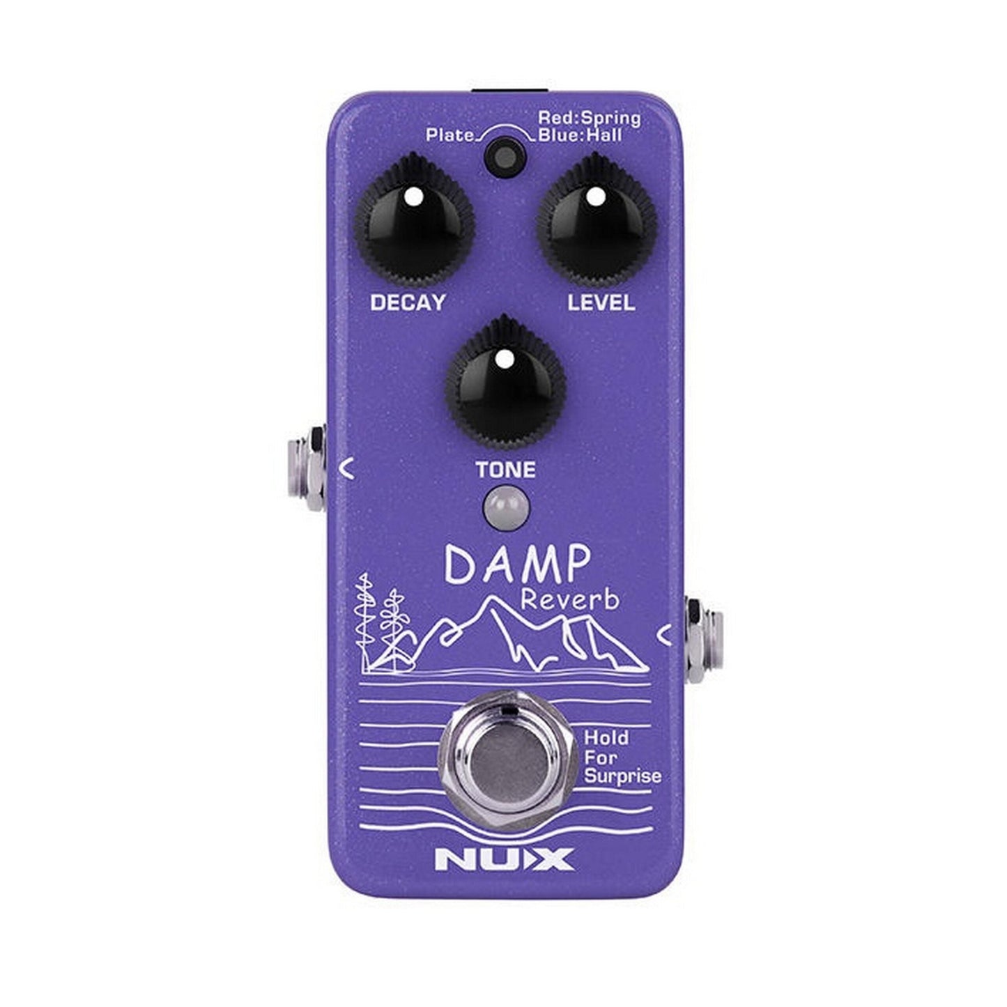 Nux Damp Reverb Guitar Effects Pedal With Plate, Spring, And Hall(Nux Damp Reverb Guitar Effects Pedal With Plate Spring And Hall)