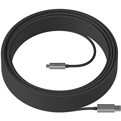 Logitech Strong USB-A To USB-C Cable, 10m(Logitech Strong Usb A To Usb C Cable 10m)
