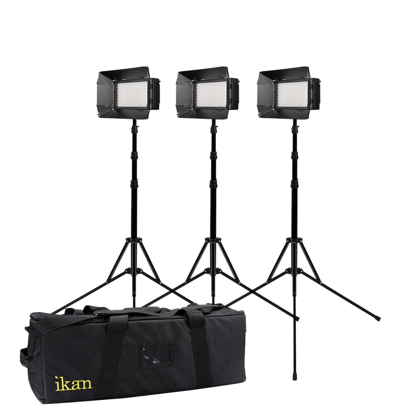 Ikan MB4-3PT-KIT Mylo Mini Bi-Color 3-Point LED Light Kit(Ikan Mb4 3pt Kit Mylo Mini Bi Color 3 Point Led Light Kit)