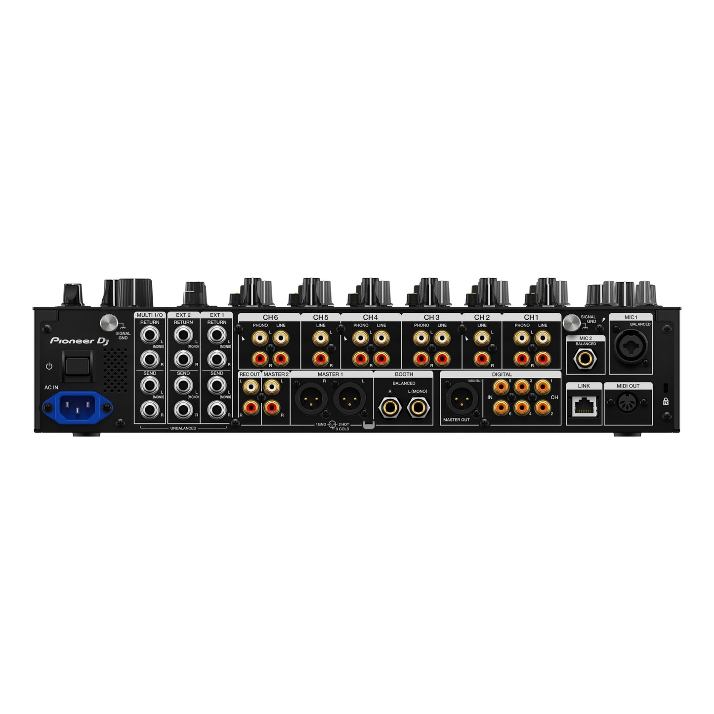 Pioneer DJ DJM-V10-LF 6-Channel Professional DJ Mixer With Long Faders(Pioneer Dj Djm V10 Lf Creative Style 6 Channel Mixer With Long Fader)
