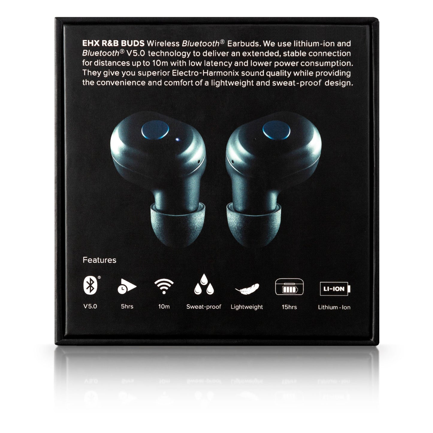 Electro-Harmonix EHX R&B Wireless Earbuds With 5 Hours Of Playtime(Electro Harmonix Ehx Rb Wireless Earbuds With 5 Hours Of Playtime)