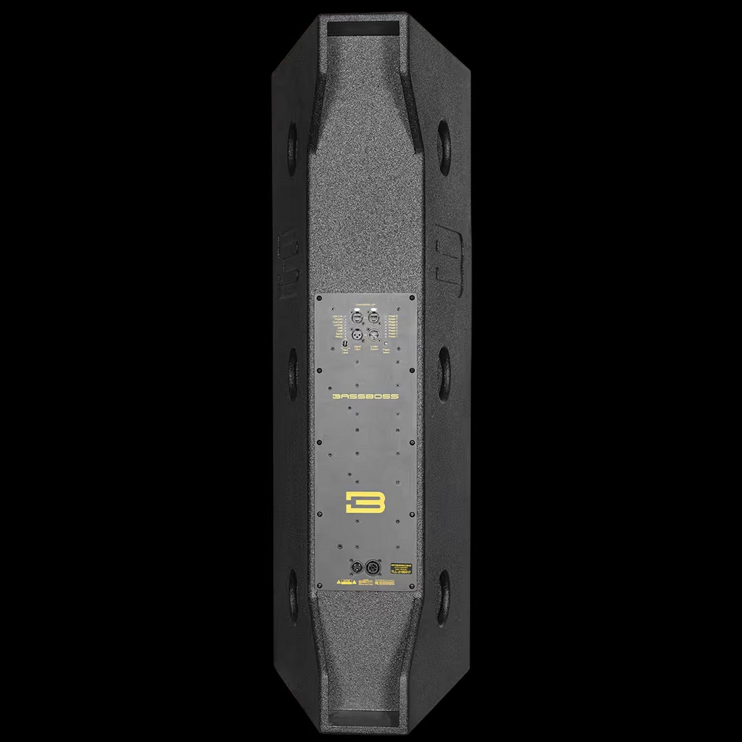 BASSBOSS AT312-MK3 4000W 2 X 12-inch 3-Way Direct Radiating Co-Axial Powered Speaker(Bassboss At312 Mk3 4000w 2 X 12 Inch 3 Way Direct Radiating Co Axial Powered Speaker)