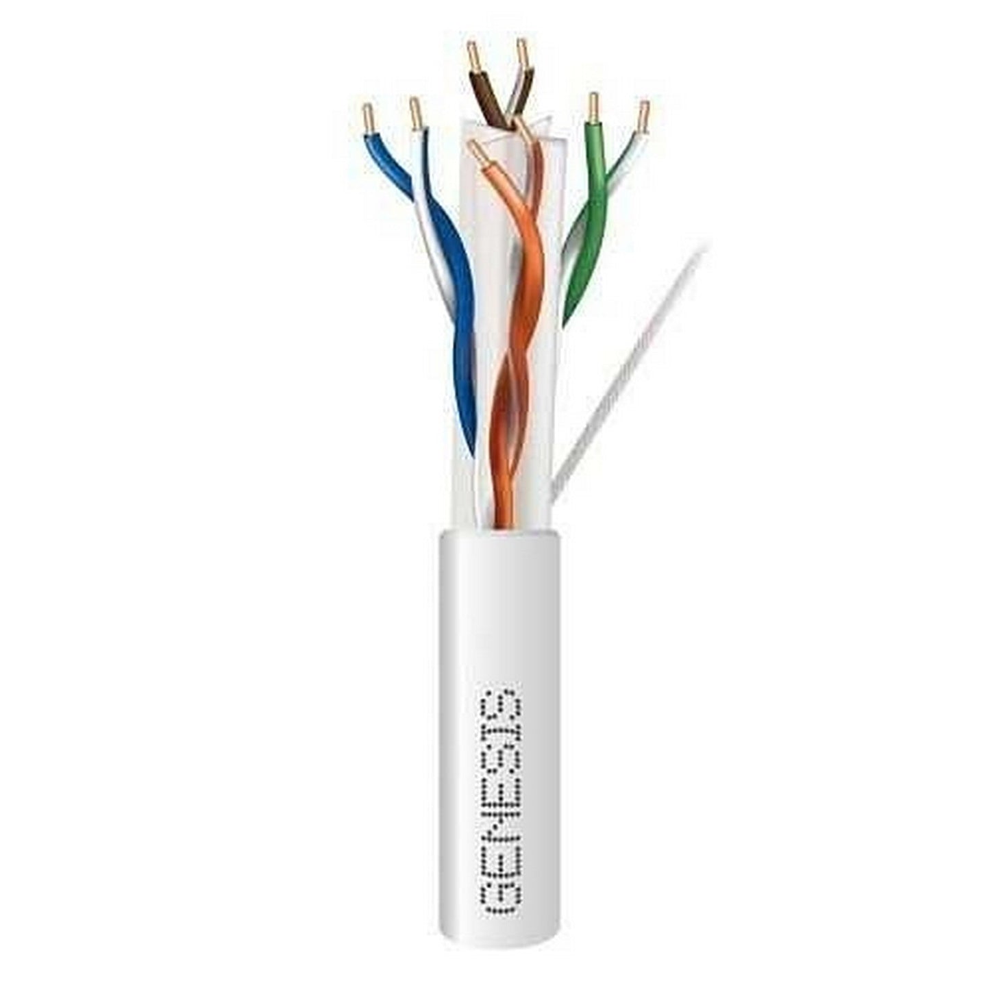 Genesis 50921101 Cat 6 Plus Riser Cable, 1000-Feet Pull Box, White(Genesis 50921101 Cat 6 Plus Riser Cable 1000 Feet Pull Box White)