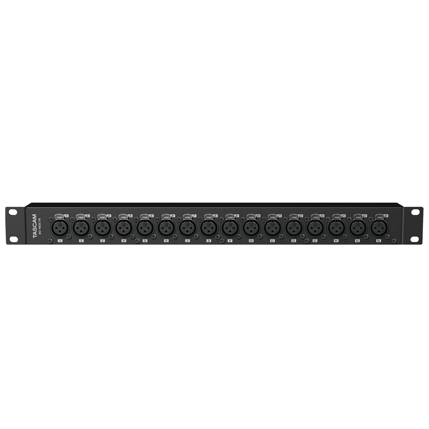 Tascam BO-16DX/IN Rackmount 16 Channel XLR To D-Sub Input Adapter(Tascam Bo 16dx In Rackmount 16 Channel Xlr To D Sub Input Adapter)