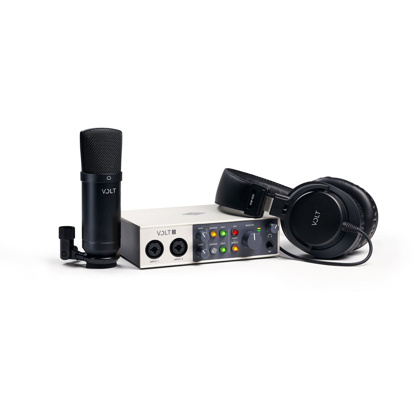 Universal Audio Volt 2 Studio Pack USB Audio Interface, 2-In/2-out(Universal Audio Volt 2 Studio Pack Usb Audio Interface 2 In 2 Out)