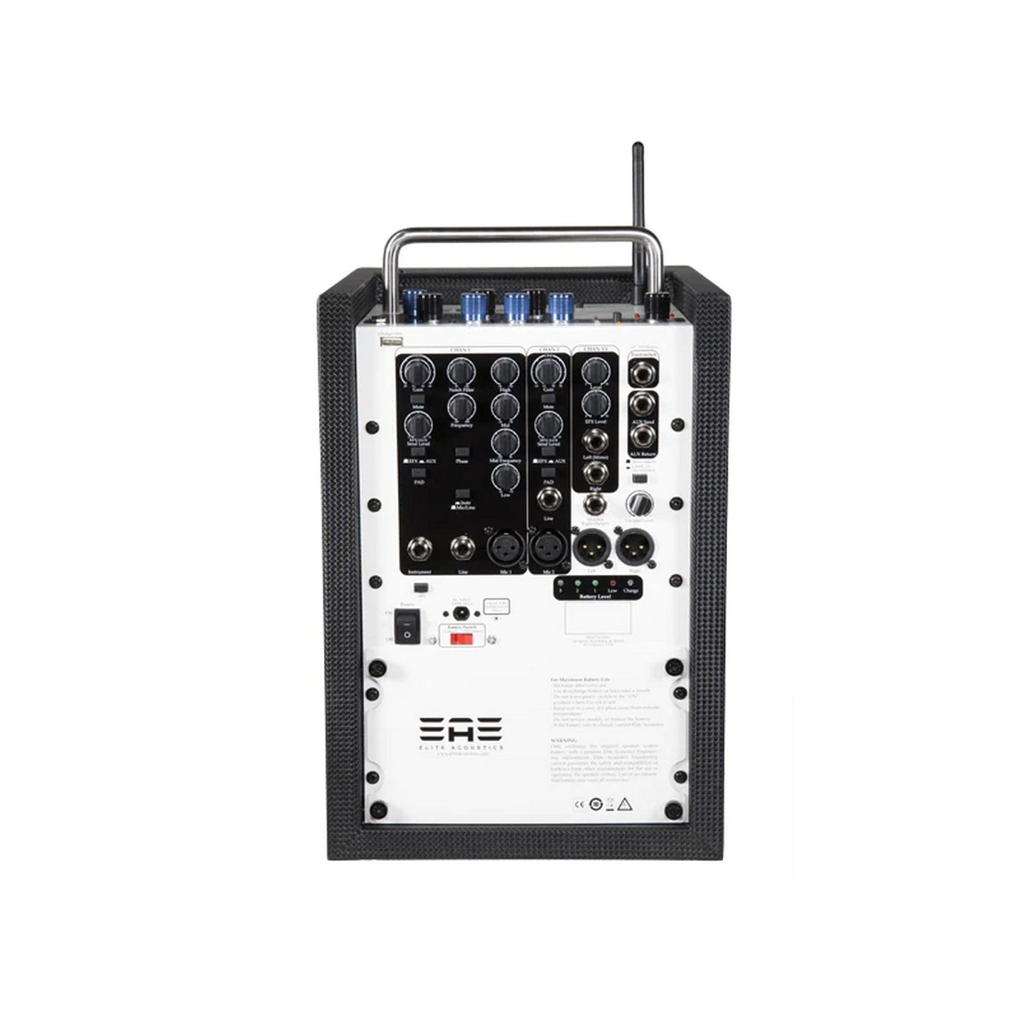 Elite Acoustics A2-5U 4-Channel Acoustic Guitar Amplifier/Mini PA System(Elite Acoustics A2 5u 4 Channel Acoustic Guitar Amplifier Mini Pa System)