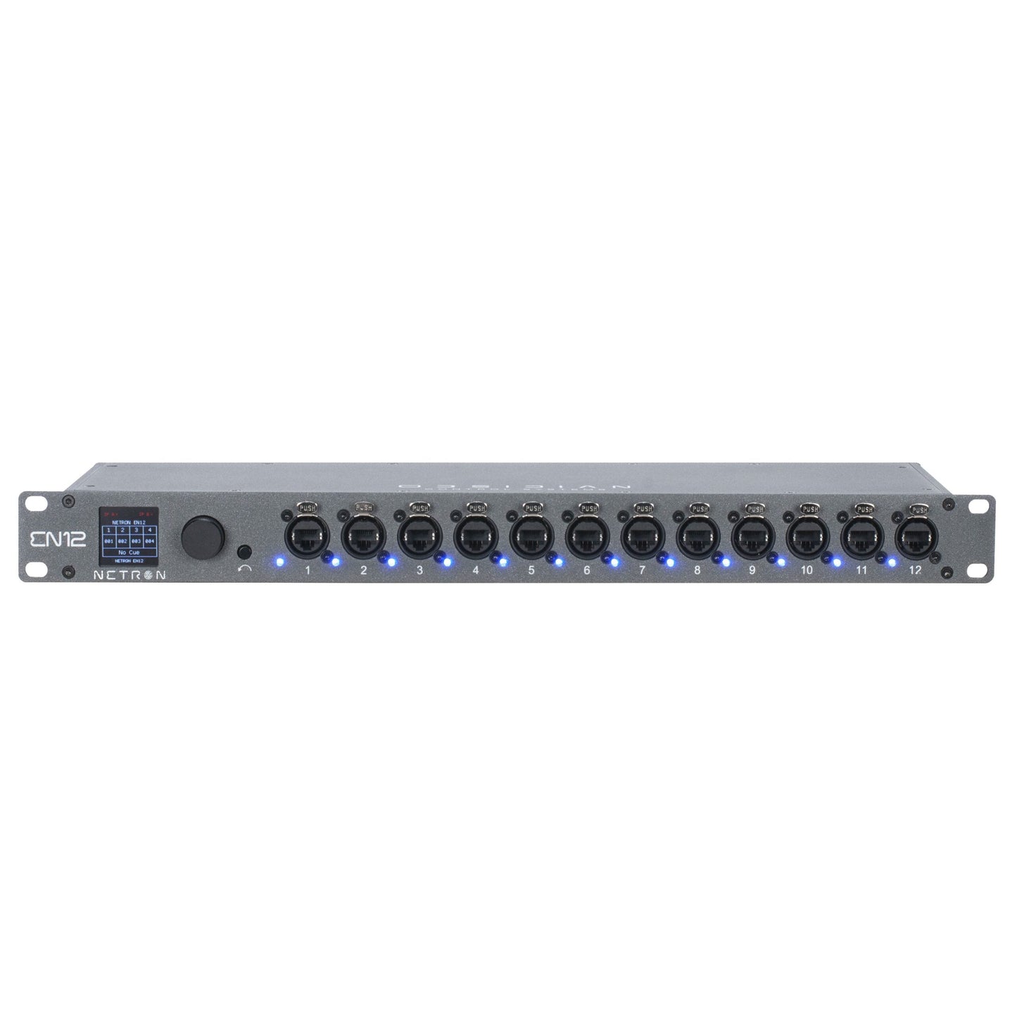 Obsidian Control Netron EN12-45 High-Density Ethernet To DMX Gateway(Obsidian Control Netron En12 45 High Density Ethernet To Dmx Gateway)