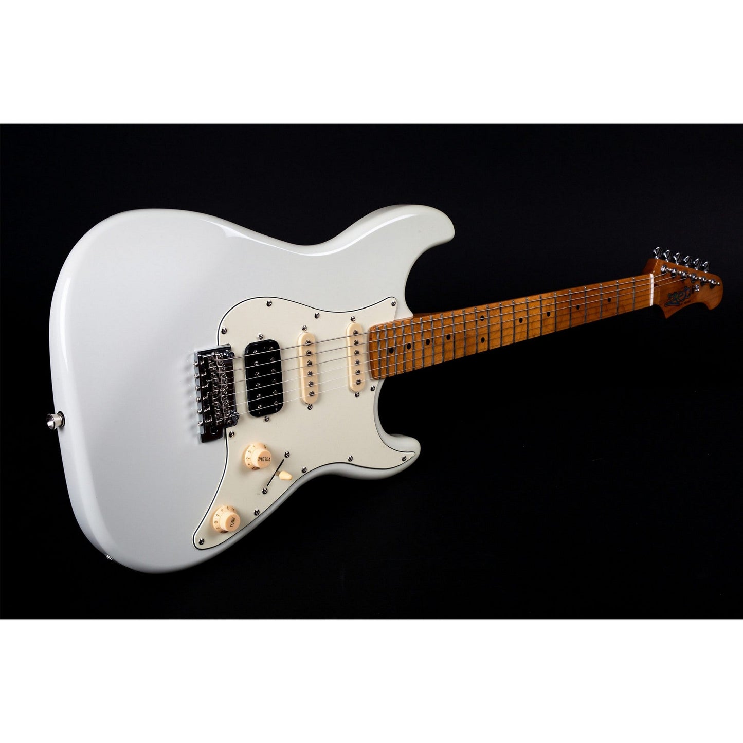 JET Guitars JS 400 OW HSS Basswood Body Electric Guitar With Roasted Maple Neck And Fretboard(Jet Guitars Js 400 Ow Hss Basswood Body Electric Guitar With Roasted Maple Neck And Fretboard)