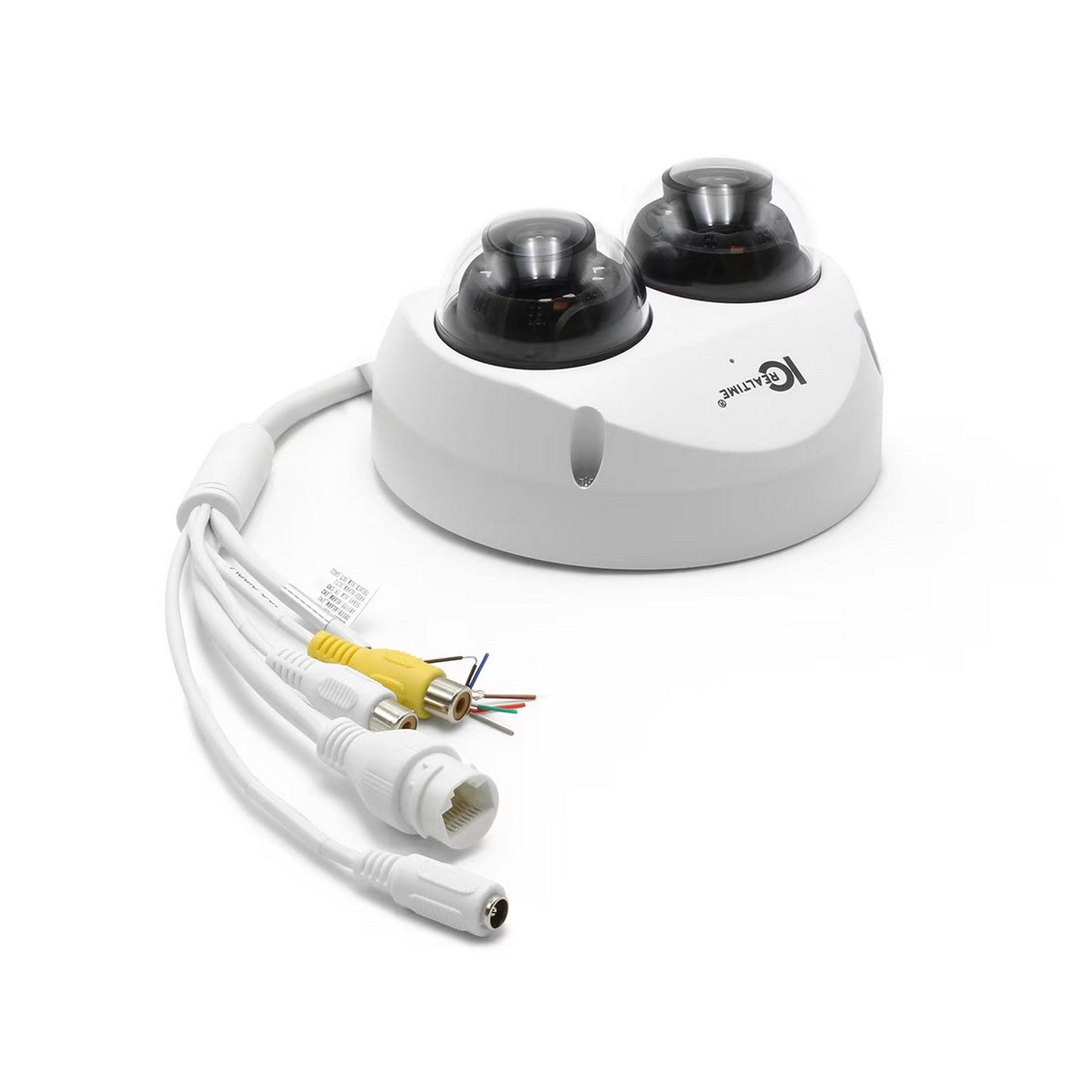 IC Realtime IPEL-DL80F-IRW1 4MP IP Dual-Lens Wedge Dome Camera(Ic Realtime Ipel Dl80f Irw1 4mp Ip Dual Lens Wedge Dome Camera)