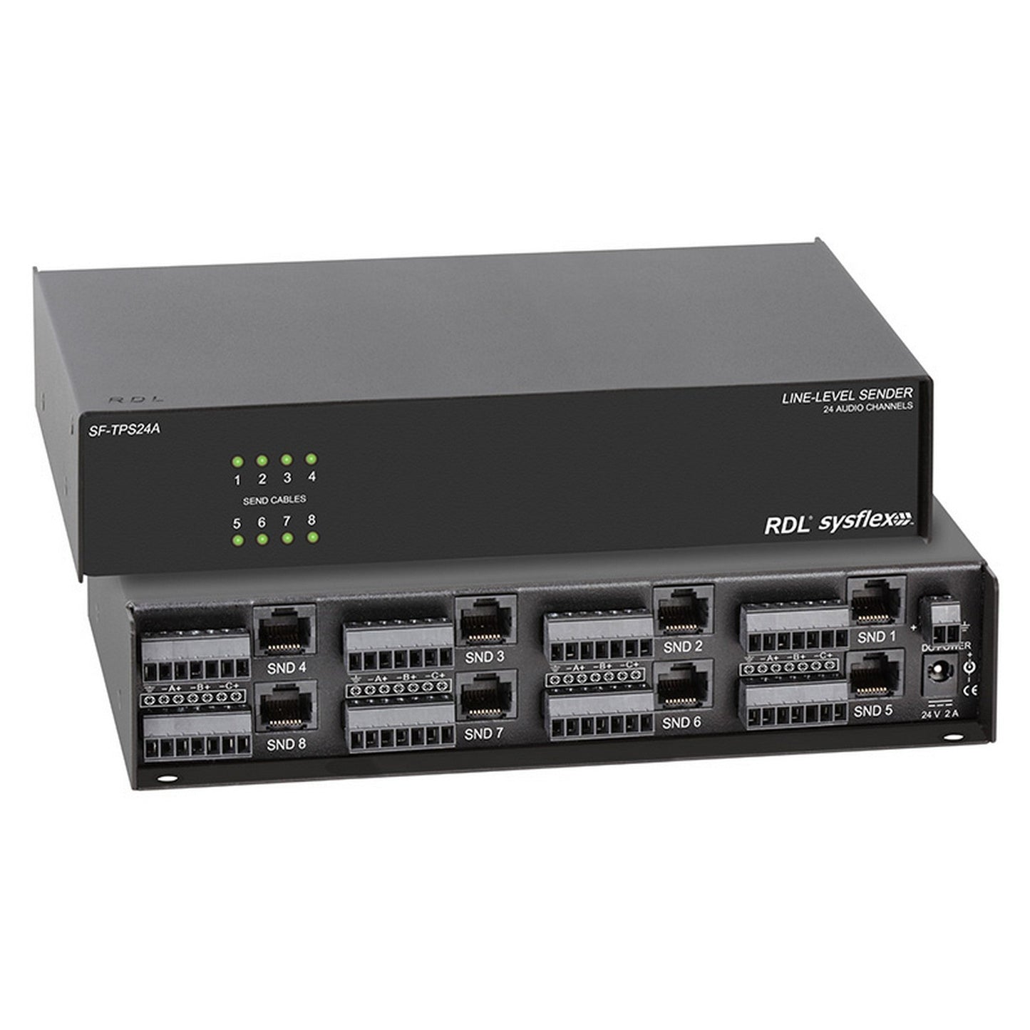 RDL SF-TPS24A 8 Twisted Pair Format-A Output Line-Level Sender(Rdl Sf Tps24a 8 Twisted Pair Format A Output Line Level Sender)