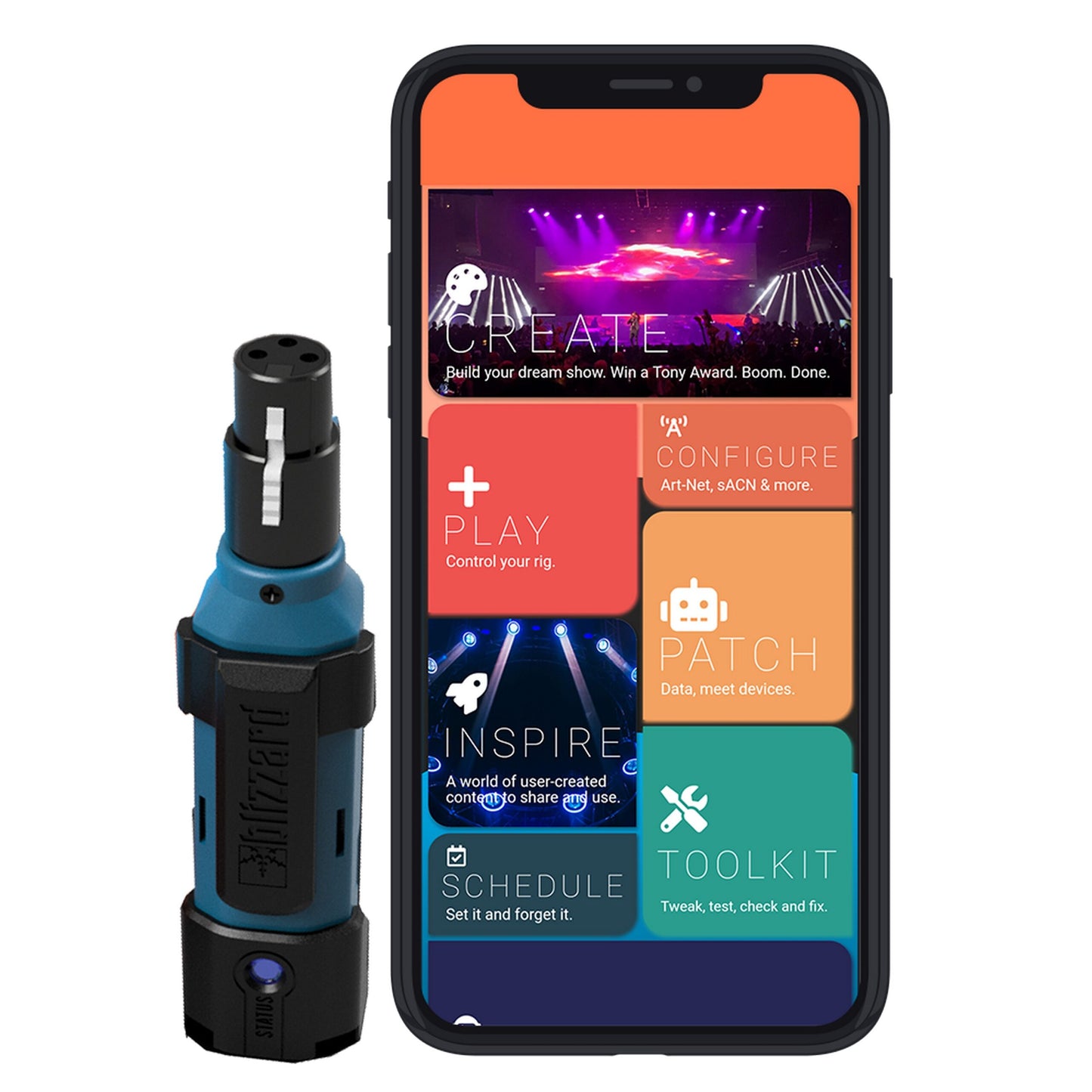 Blizzard Lighting SoC-It Wireless DMX Control Solution(Blizzard Lighting Soc It Wireless Dmx Control Solution)