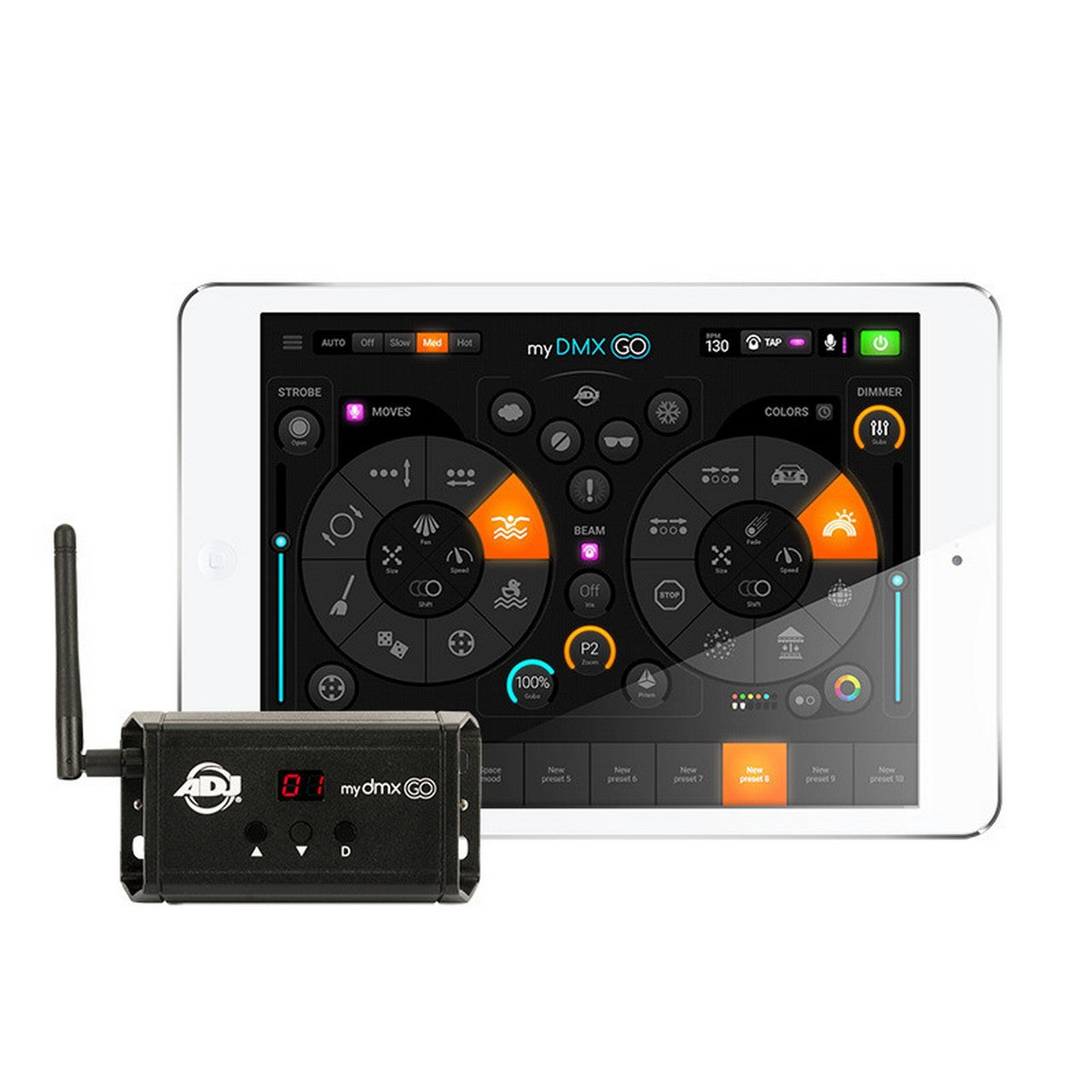 ADJ Mydmx GO Lighting Control System (Used)(Adj Mydmx Go Lighting Control System Used)